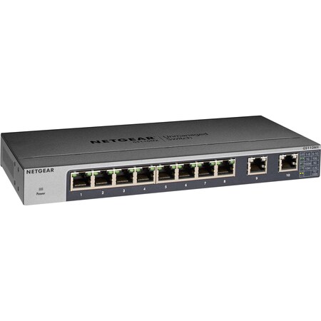 Netgear 8 PortGigabit Switch Unmanaged, GS110MX100NAS GS110MX-100NAS